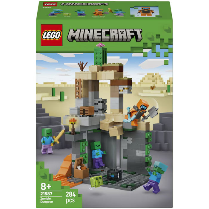 Lego Minecraft - Temnita cu zombi (21587)