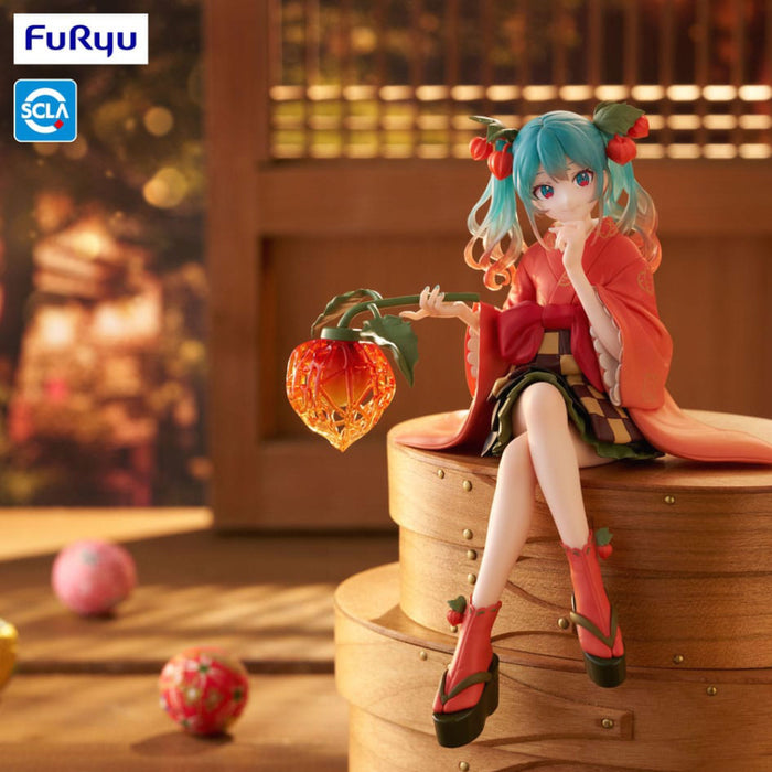 Figurina Hatsune Miku Noodle Stopper PVC - Flower Fairy Winter Cherry 15 cm