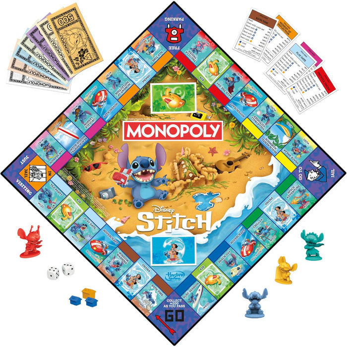 Monopoly Disney Stitch Edition DETERIORAT