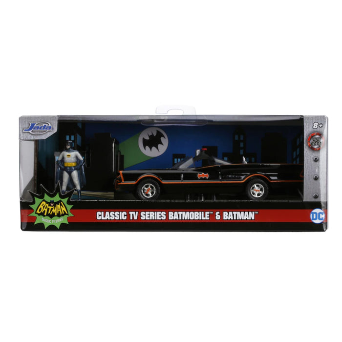 Set Batman Masina Batmobile 1966 cu Figurina 1:32