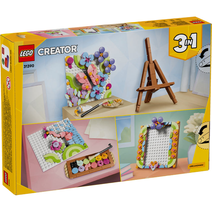 Lego Creator 3 in 1 - Tablou decorativ cu arta florala (31390)