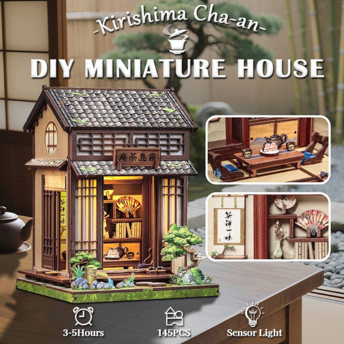 Set de Constructie CuteBee - Miniature House - Kirishima Cha-an