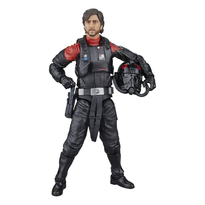 Figurina Articulata Star Wars Andor Black Series - Cassian Andor (Sienar Test Pilot) 15 cm