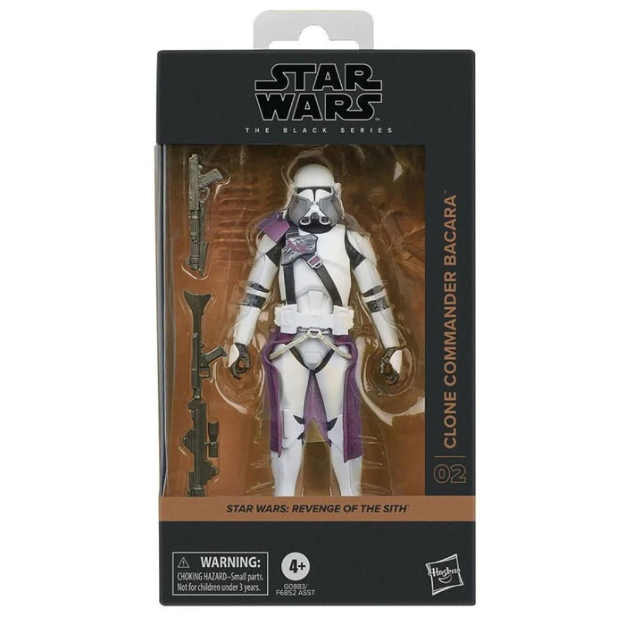 Figurina Articulata Star Wars Episode III Black Series - Commander Bacara 15 cm