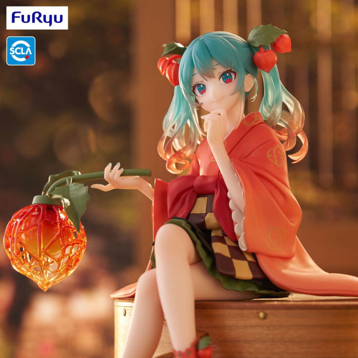 Figurina Hatsune Miku Noodle Stopper PVC - Flower Fairy Winter Cherry 15 cm
