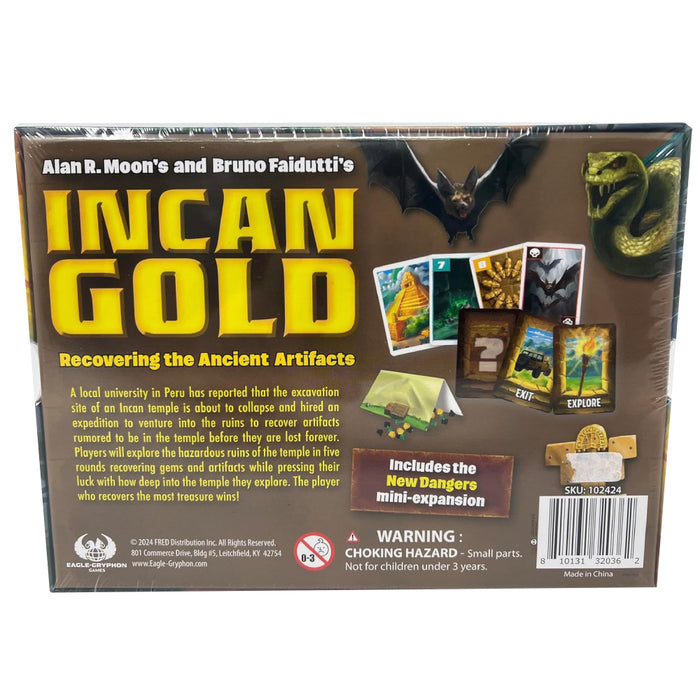 Incan Gold (2024) - Includes New Dangers Expansion