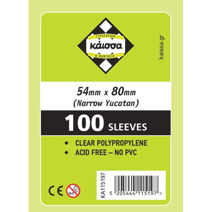 Sleeve-uri Kaissa - Narrow Yucatan 50x80 (100)