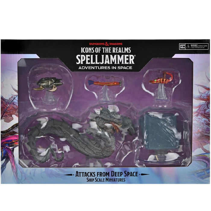 Miniaturi D&D Icons of the Realms Ship Scale - Attacks from Deep Space