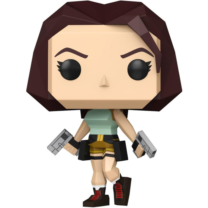 Figurina Funko POP! Games Tomb Raider - Lara Croft (Polygon)
