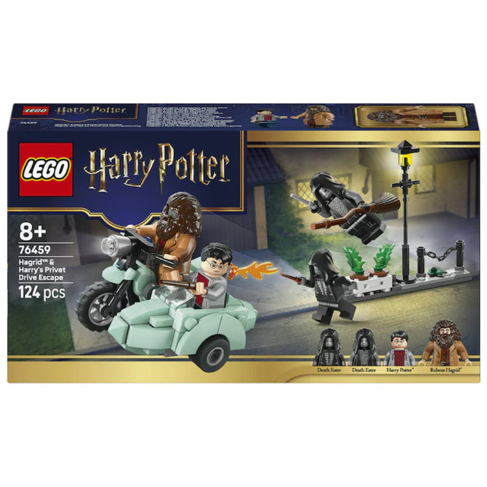 Lego Creator - Harry Potter - Hagrid si Harry in fuga de pe Aleea Boschetelor (76459)