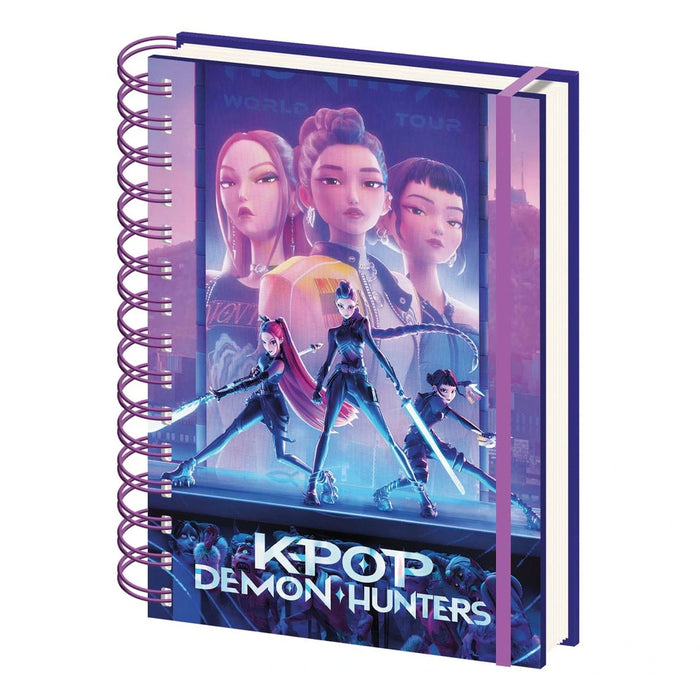 Notebook cu Sina A5 KPop Demon Hunters