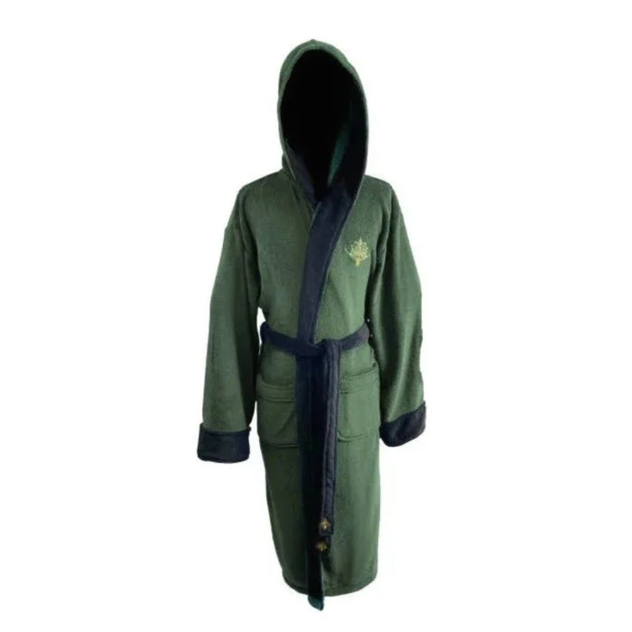 Halat de baie Fleece Lord of the Rings - Elven Green & Gold