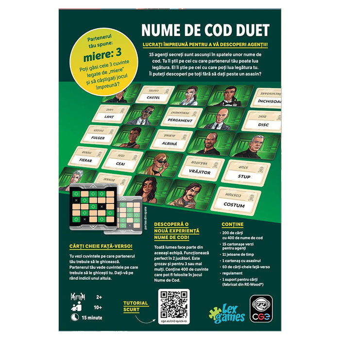 Nume de Cod - Duet, editia noua, limba romana