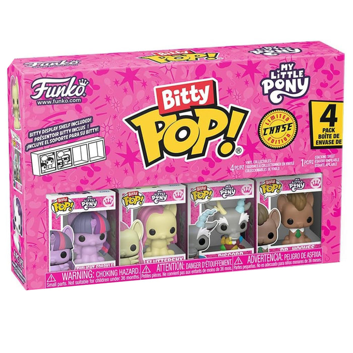 Set 4 Mini Figurine Funko Bitty POP! My Little Pony - Twilight Sparkle with Chase 2,5 cm
