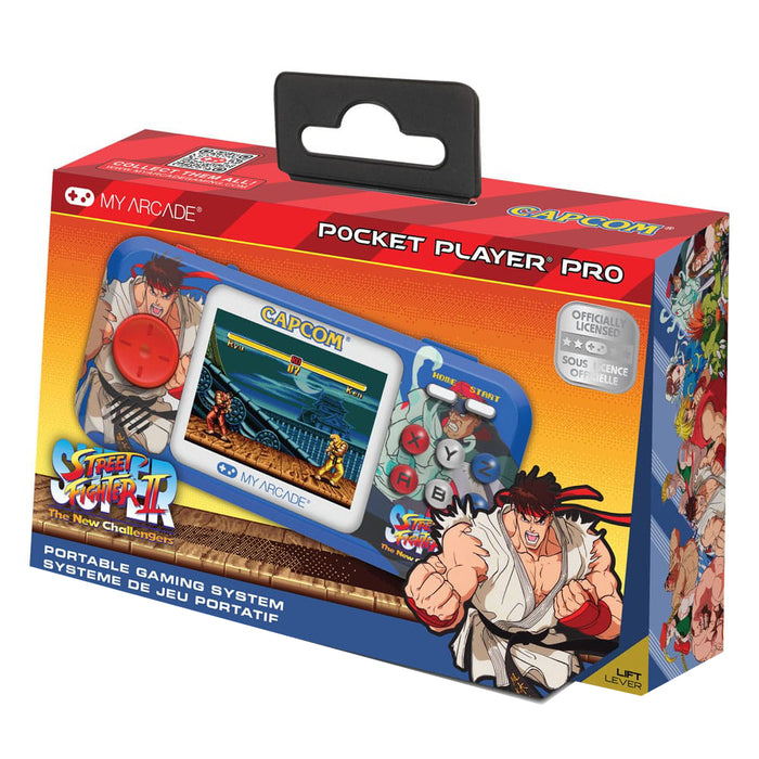 Consola portabila Pocket Player Pro - Super Street Fighter II (2 games in 1)