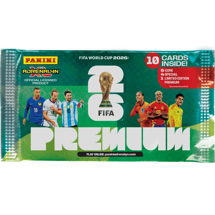 Pachet de carti Premium Panini World Cup 2026 Adrenalyn