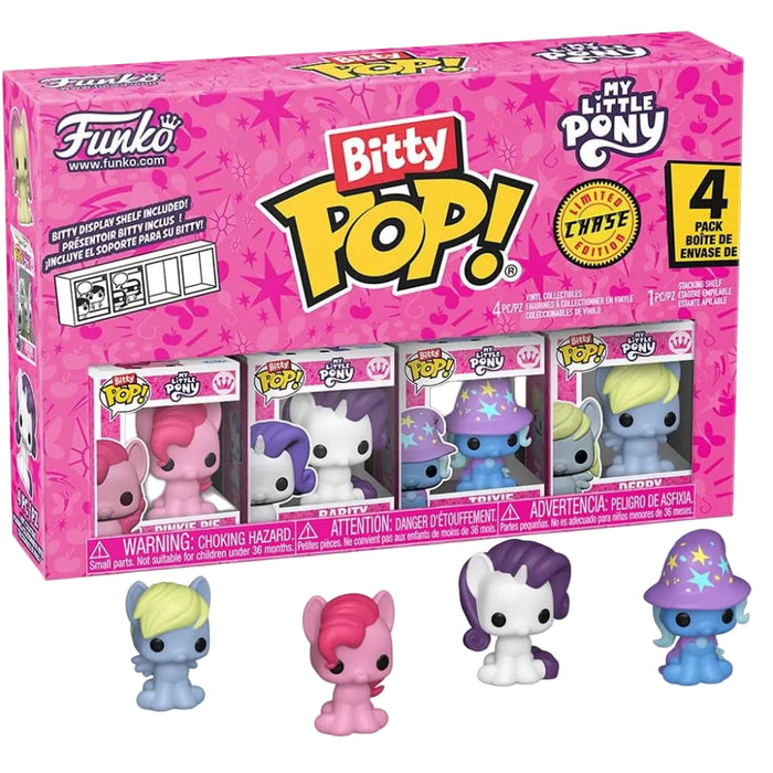 Set 4 Mini Figurine Funko Bitty POP! My Little Pony - Pinkie Pie 2,5 cm