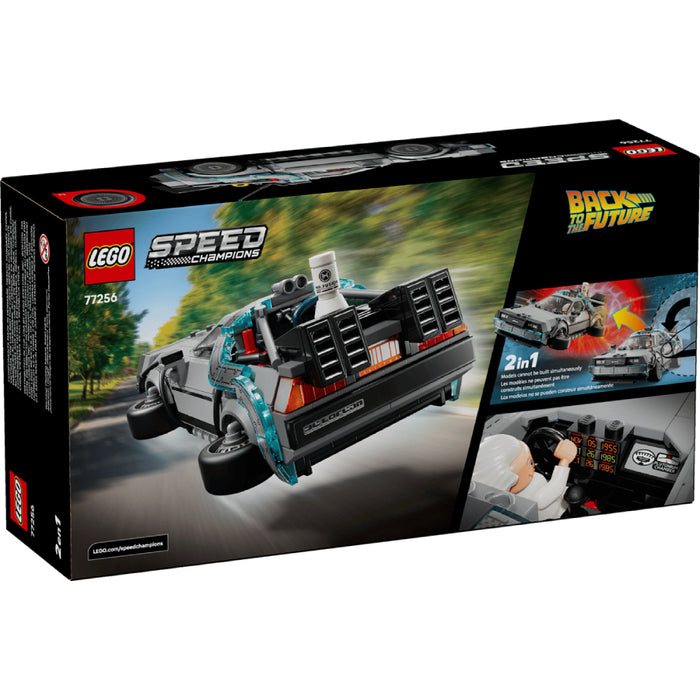 Lego Speed Champions - Masina timpului din Inapoi in viitor 77256