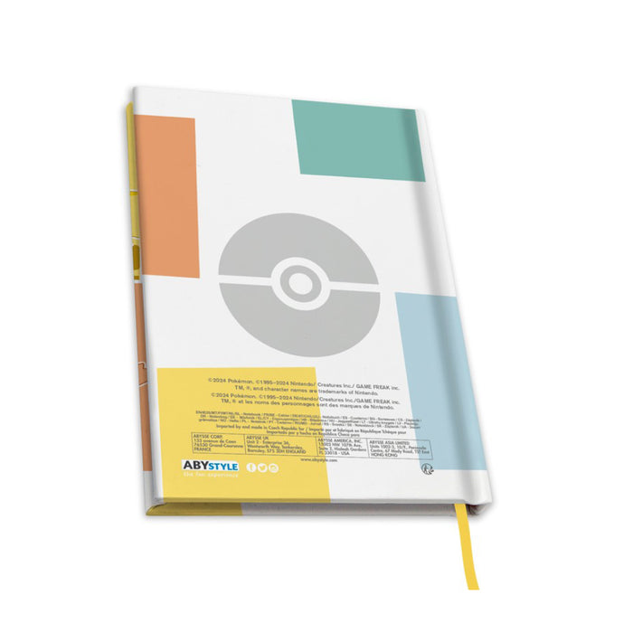 Notebook A5 Pokemon - Kanto Starters