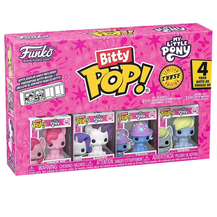 Set 4 Mini Figurine Funko Bitty POP! My Little Pony - Pinkie Pie 2,5 cm