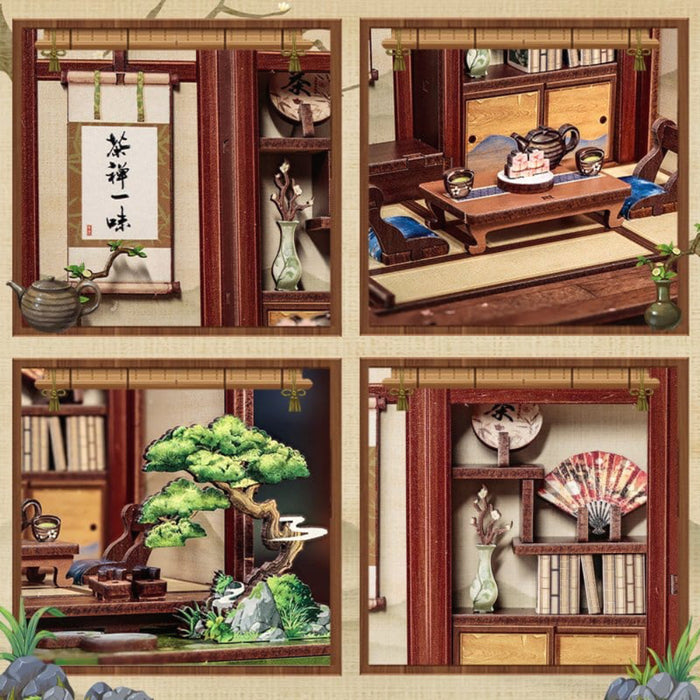 Set de Constructie CuteBee - Miniature House - Kirishima Cha-an