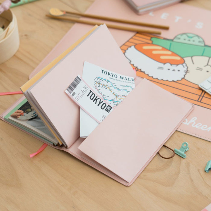 Jurnal de Calatorie Triplu Pusheen - Sushi Roll
