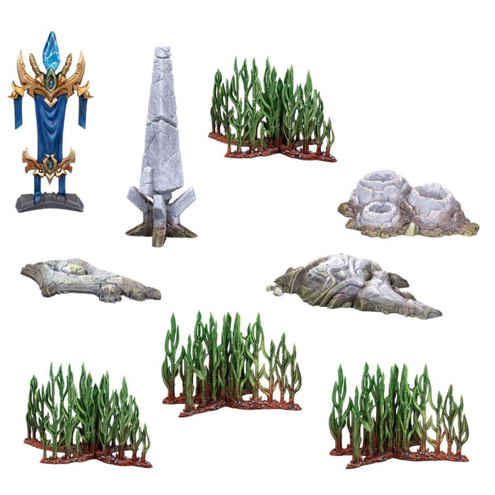 Precomanda StarCraft The Miniatures Game - Lost Temple - Terrain Expansion Set