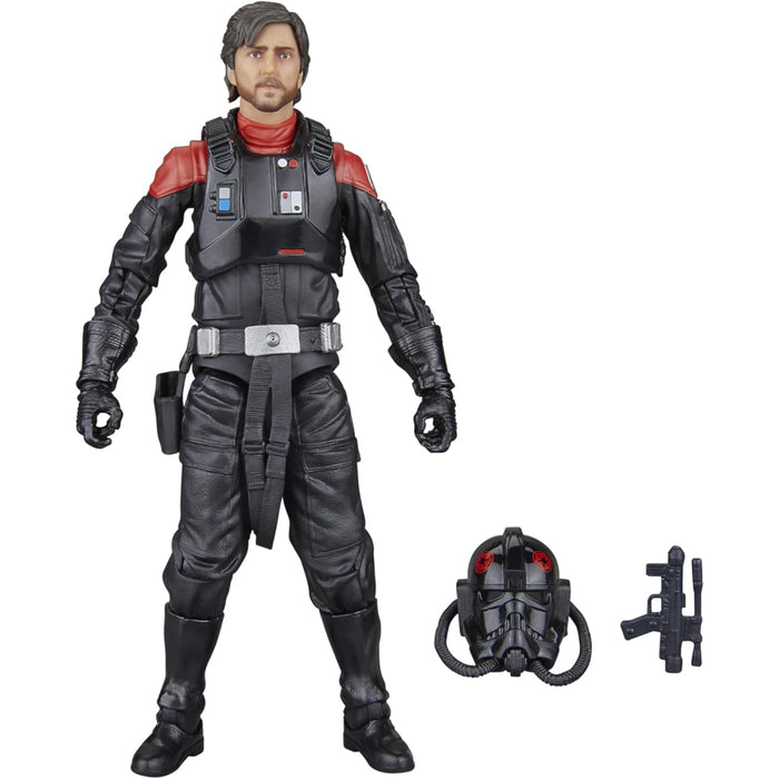 Figurina Articulata Star Wars Andor Black Series - Cassian Andor (Sienar Test Pilot) 15 cm