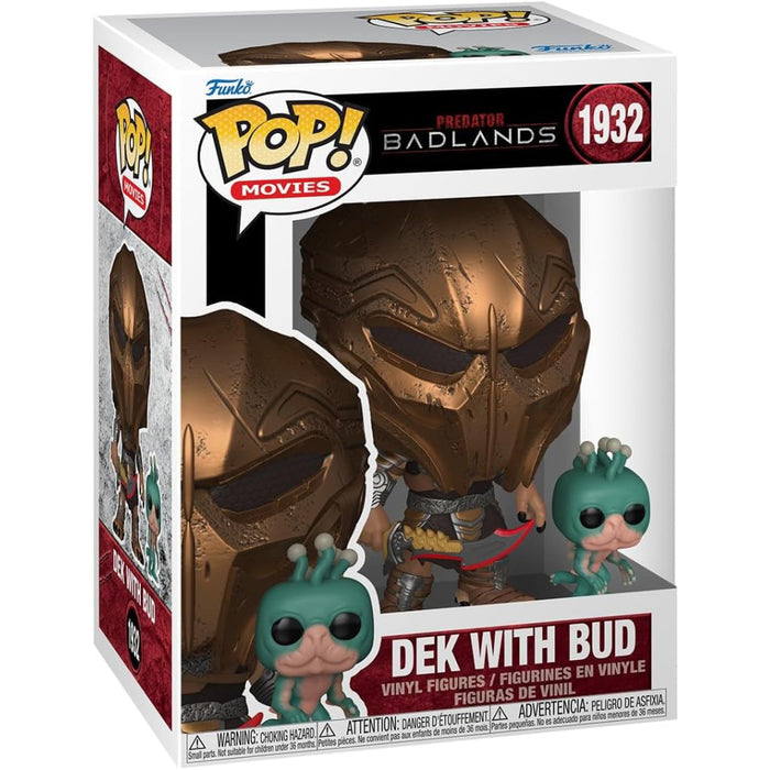 Figurina Funko POP! & Buddy Movies Predator Badlands - Dek with Bud