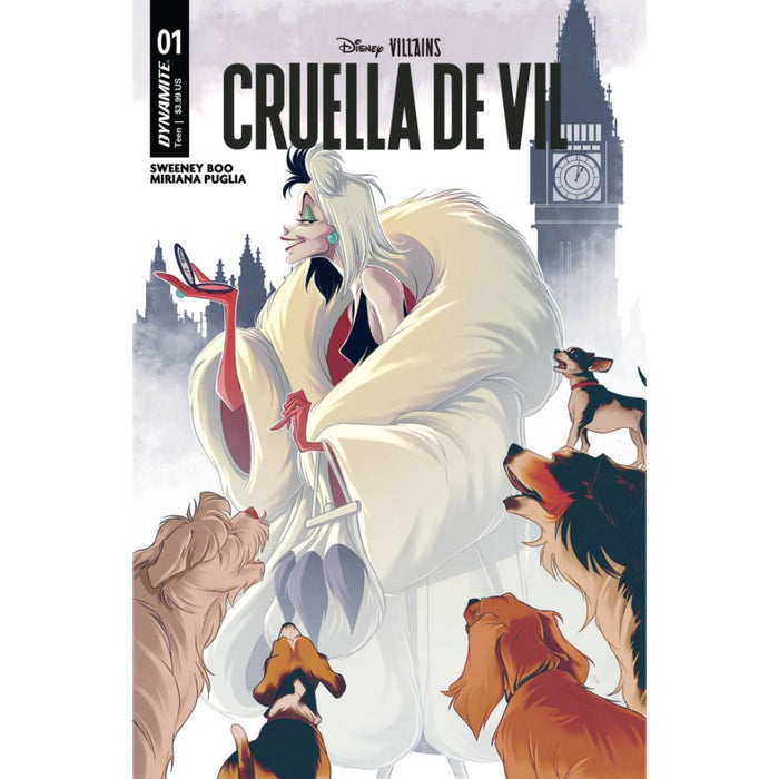 Disney Villains Cruella De Vil 01 Cvr A Boo