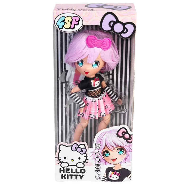 Papusa Manga Hello Kitty - Purple Teddy Rock 19,5 cm