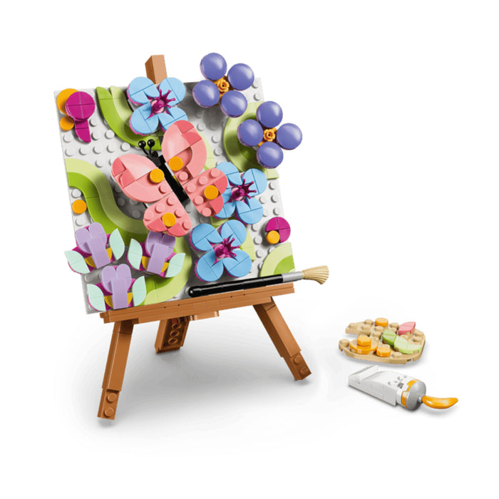 Lego Creator 3 in 1 - Tablou decorativ cu arta florala (31390)