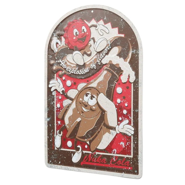 Replica Metal Sign Fallout - Nuka Cola Vintage Ad