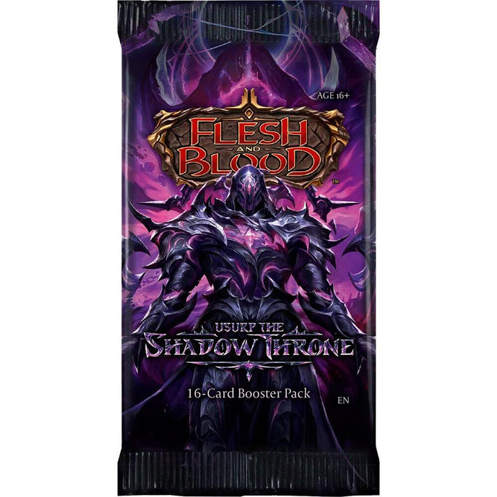 Precomanda Flesh and Blood TCG - Usurp the Shadow Throne Booster Display (24 Packs)