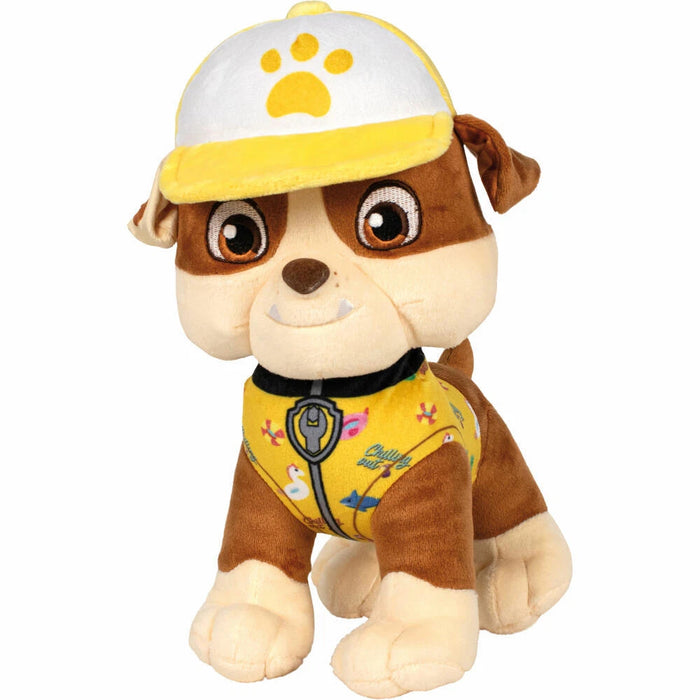 Figurina de Plus Paw Patrol - Rubble, 28 cm