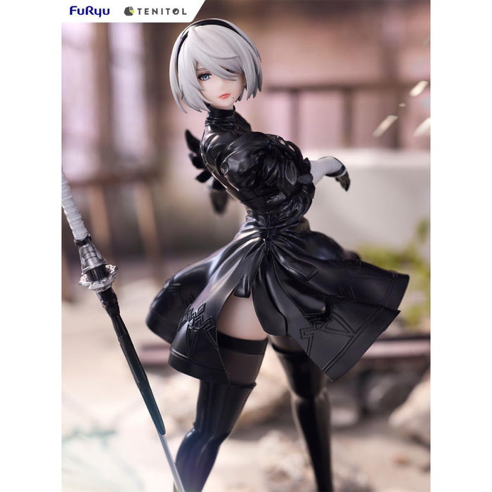 Figurina NieR:Automata Tenitol PVC - 2B Ver1.1a 22 cm