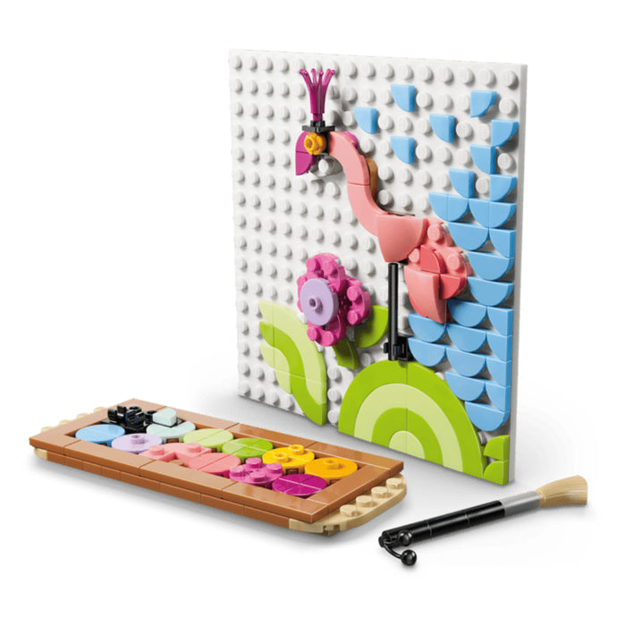 Lego Creator 3 in 1 - Tablou decorativ cu arta florala (31390)