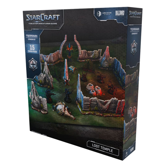 Precomanda StarCraft The Miniatures Game - Lost Temple - Terrain Expansion Set