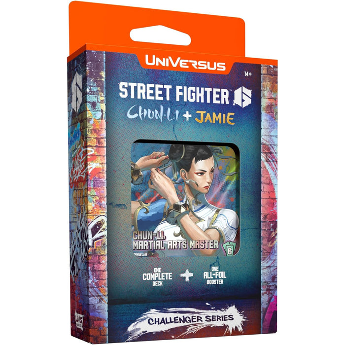 Street Fighter 6 CCG - Universus - Challenger Series Deck - Chun-Li + Jamie