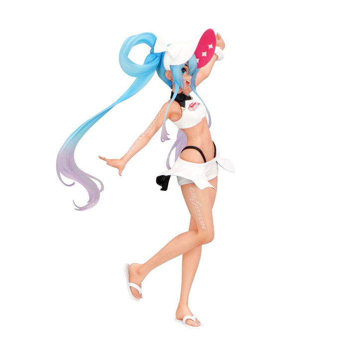 Figurina Hatsune Miku GT Project Trio-Try-iT PVC - Racing Miku 2024 Summer Holiday Ver. 23 cm