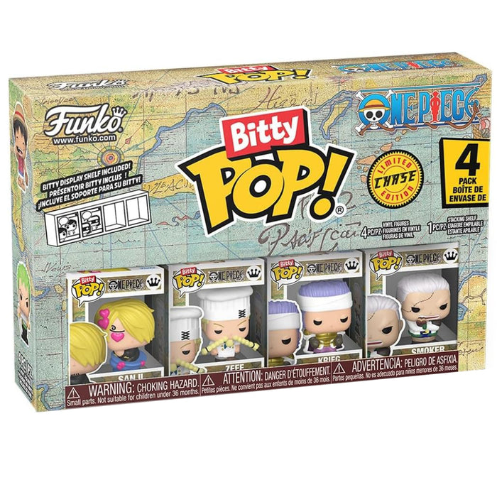 Set 4 Mini Figurine Funko Bitty POP One Piece - Sanji 2,5 cm