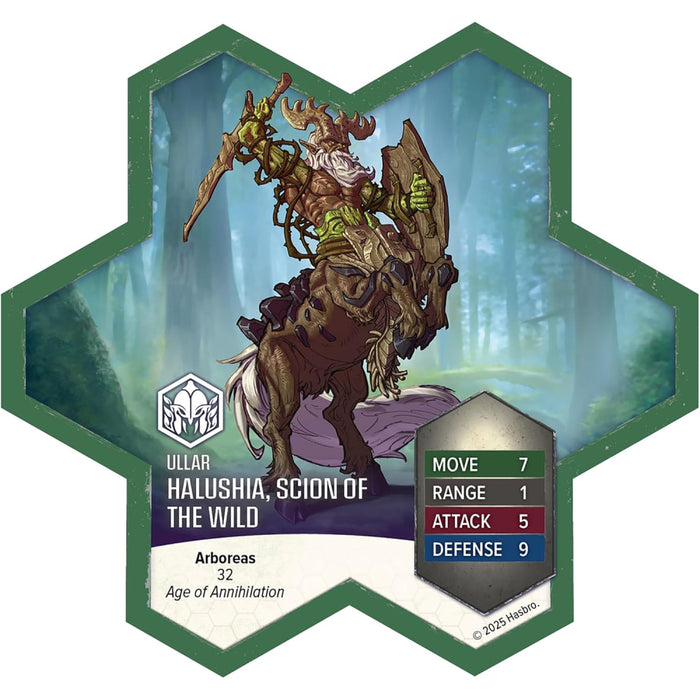 Heroscape - Rising Tide - Sonlen & Halushia, Scion of the Wild Army Expansion