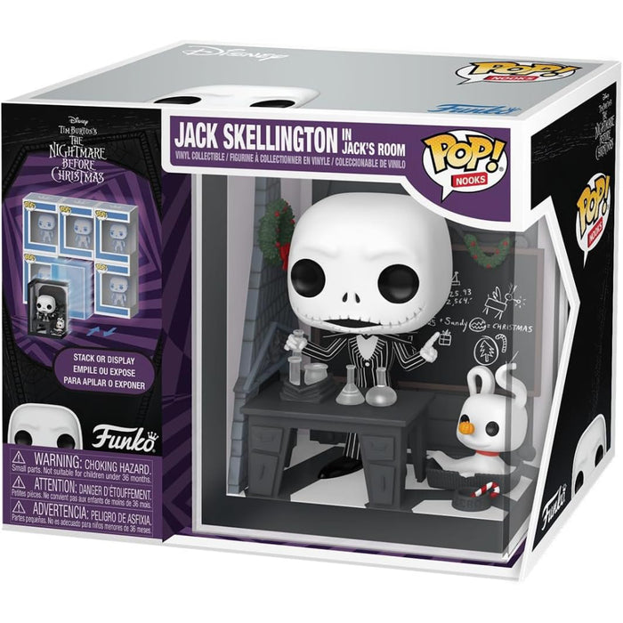 Figurina Funko POP! Nooks Disney Nightmare Before Christmas - Jack Skellington's Room