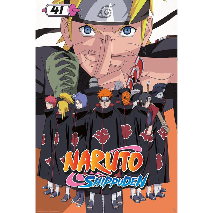 Poster Maxi Naruto Shippuden - 91.5x61 FSC Mix - Manga cover