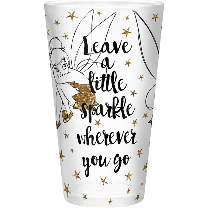 Pahar Mare Disney - 400ml - Tinkerbell Gold & Glitter