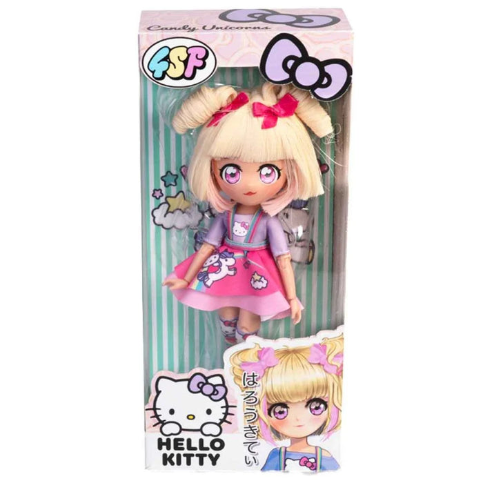 Papusa Manga Hello Kitty - Blonde Candy Unicorn 19,5 cm