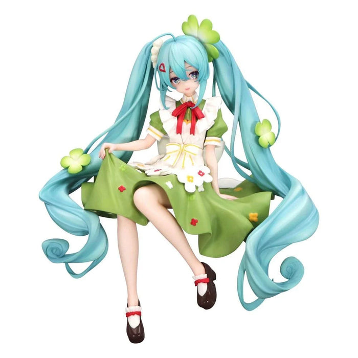 Figurina Hatsune Miku Noodle Stopper PVC - Flower Fairy Clover 15 cm