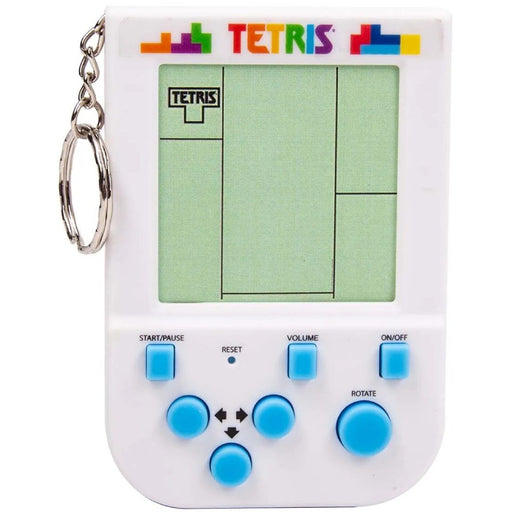 Breloc Tetris Mini Retro Handheld Video Game - Red Goblin