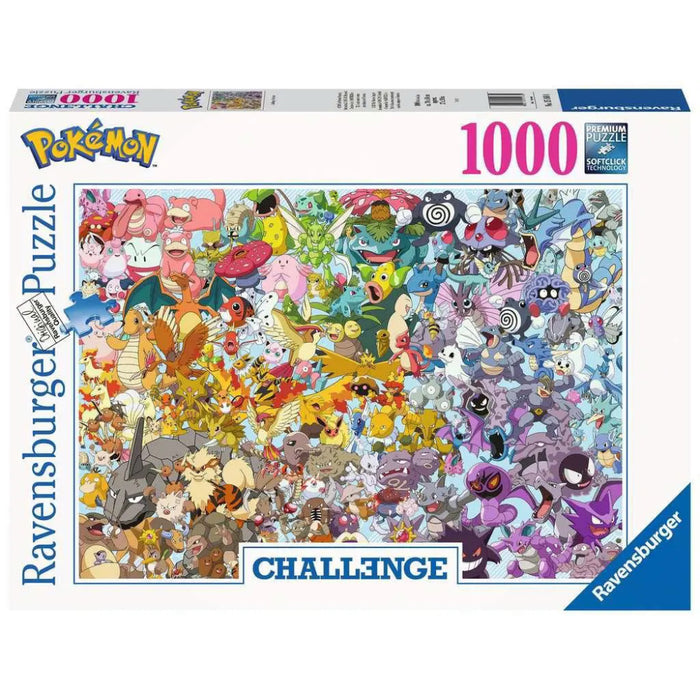 Puzzle Pokemon Challenge 1000 piese