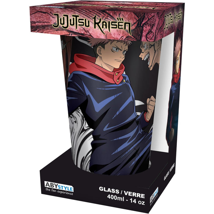 Pahar Mare Jujutsu Kaisen - 400ml - Itadori vs Sukuna